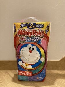 未使用品　ユニチャーム　マミーポコおむつビッグ27枚　男女共用　12〜22㎏　ドラえもんオムツパンツマミーポコパンツ 