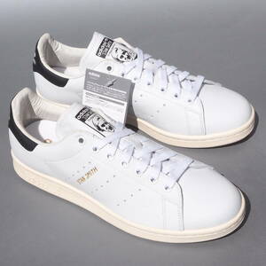 デッド!! US 9 / 27cm 新品!! 限定 17年製 adidas Originals STAN SMITH スタンスミス 白x黒 天然皮革レザー