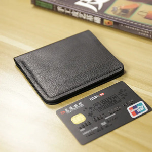 格安 クレジットカード 運転免許証 定期 ホルダー ケース 財布 二つ折り 男性 超薄型ミニウォレット 本革 クリップ付き 縦型 ソフト