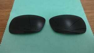 処分価格!★オークリー クロスヘア2.0用 カスタム偏光レンズ BLACK Color Polarized 新品 OAKLEY CROSSHAIR 