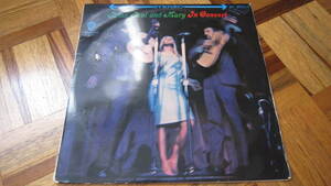 2LP PETER PAUL & MARY In Concert 赤盤