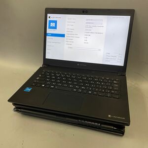 JXJK 4台セット【ジャンク】TOSHIBA dynabook S73/HS /Core i3-1115G4 3.0GHz /メモリ 8GB/sSD 128GB /動作未確認／BIOS確認済