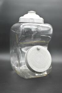 (778M 0416S2) １円～ ガラス容器 駄菓子屋瓶 たばこ瓶 レトロ アンティーク 容器 ガラス製 収納