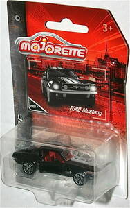 海外版マジョレット フォード マスタング Ford Mustang ブラック Majorette