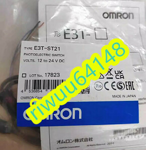 【保証付き】★新品！OMRON/オムロン 　E3T-ST21　　アンプ内蔵形光電センサ 