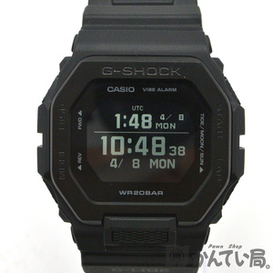 19472 CASIO【カシオ】G-SHOCK ジーショック GBX-100NS-1JF クオーツ デジタル 腕時計 ブラック メンズ ウォッチ 3482【極美品】