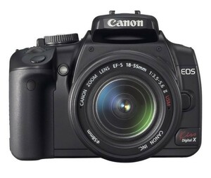 Canon デジタル一眼レフカメラ EOS Kiss デジタル X レンズキット ブラック