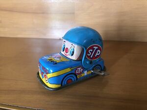 ゼンマイ　ブリキ　レア　当時物　希少　HOTROD BA-7 STP 可動品