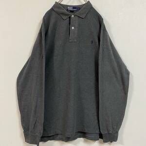 USA 古着 POLO ポロ ラルフローレン ポロシャツ 長袖 d1088