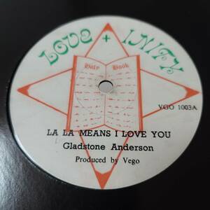 Chosen Few - Love Between A Boy & Girl / Gladstone Anderson - La La Means I Love You // Love + Inity 12inch / AA1330 