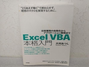 Excel VBA本格入門 大村あつし