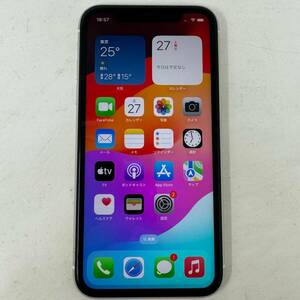 SIMフリー iPhone 11 128GB MWM22J/A ホワイト 判定○ SIMロック解除済 Apple アップル