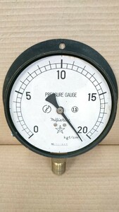 172. 蒸気機関車 圧力計 PRESSURE GAUGE 苗穂工場 鉄道 国鉄鉄道