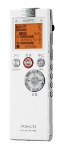 SANYO ICレコーダー ICR-PS502RM(W)　(shin