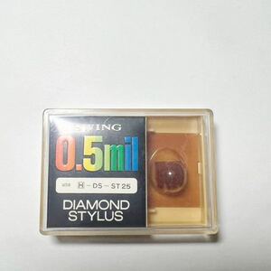 ◆新古レコード針.未使用品◆SWING 0.5 Mil TAPERED DIAMOND STYLUS H-DS-ST25 日立交換針 .激安