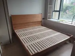 ベッド　 無垢材天然木 北欧風　在庫処分中　kkp