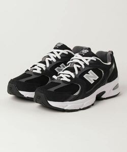 Z1186 New Balance ニューバランス スニーカー 23.5cm ブラック MR530 フィットネス ランニング シューズ スエード メッシュ Y2K