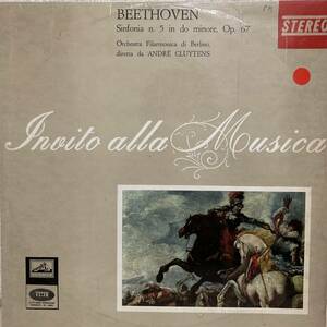 伊HMV (WG) クリュイタンス BPO ベートーヴェン 交響曲5番 レオノーレ3番