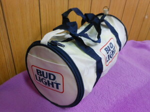 ◆バドワイザー BUD LIGHT　ドラム型 Mini-Size 手提げ バッグ 28x16cm　未使用