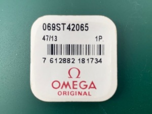 未使用　純正品 　OMEGA スピードマスター用 　069ST42065　 ケース175.0032 Ref.3510.50 SSリュウズ　（TO24028）送料無料