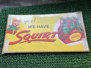 希少1960年代オリジナル★アメリカ購入★yes！we have squirt★ペーパーバナー★