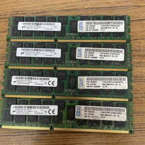 16GB 4枚セット 16GB 2Rx4 PC3-12800R MT36JSF2G72PZ-1G6E1FG