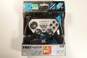 【基本動作確認済】 ELECOM GAME PAD JC-U2312FSV 【CD付き】