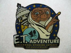 ユニバーサルスタジオジャパン　ピンバッジ　E.T.