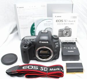 【超美品・メーカー保証書等完備】Canon キヤノン EOS 5D Mark Ⅳ マーク4