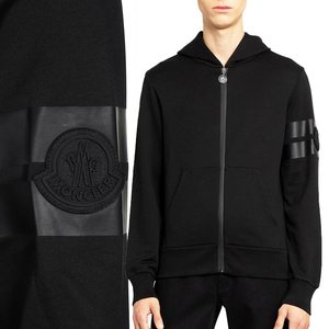 送料無料 40 MONCLER モンクレール 8G00007 809KR ブラック パーカー スウェット size M