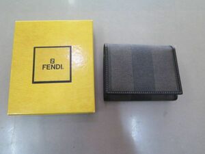 FENDI フェンディ 三つ折り財布