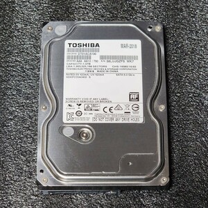 【送料無料】TOSHIBA DT01ACA100 1000GB/1TB 3.5インチ内蔵HDD 2018年製 フォーマット済み 正常品 PCパーツ 動作確認済