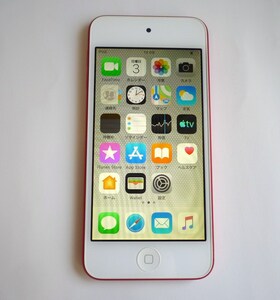 純正 アップル Apple iPod touch A1574 第6世代 128GB レッド 赤 動作品 MKWW2J/A 