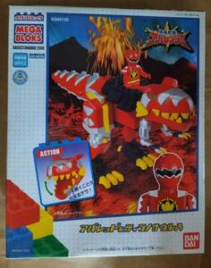 メガ ブロック 爆竜戦隊 アバレンジャー アバレッド ＆ ティラノサウルス RED RANGER Power tyrannosaurus Abaranger ABARED MEGA BLOKS