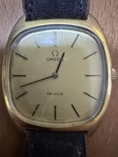 30. オメガ OMEGA デビル DE VILLE スクエア 手巻き 稼動品