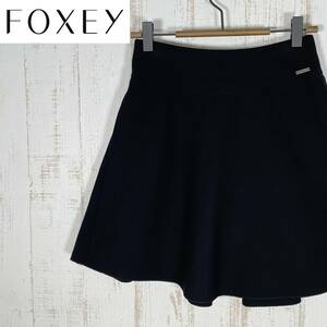 【美品】FOXEY フォクシー スカート ミニ 黒