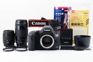 キャノン/デジタル一眼レフカメラ Canon EOS 5D mark III標準&望遠ダブルレンズセット/EF 35-80㎜1:4-5.6III/EF75-300㎜ F4-5.6 II☆1095