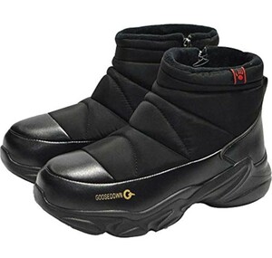[BEARPAW] ベアパウ MAPLE メンズ スノー ブーツ ウインター 防水 軽量グースダウン使用(28cm, ブラック) 靴 シューズ ボア アウトドア