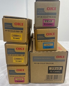 【大阪発】【OKI】 TC-C4A2 大容量トナーカートリッジ（K×1・C×1・M×2・Y×2） （5735）