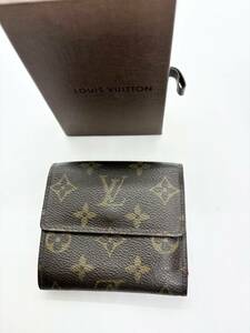 LOUIS VUITTON　ルイ・ヴィトン モノグラム　折り財布　送料無料　1円から