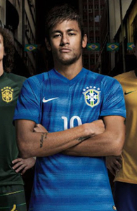国内正規　NIKE ブラジル代表　2014 アウェイ　ユニフォーム Brasil away kit