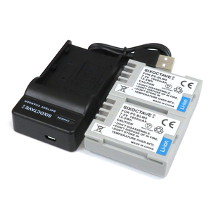 BLM-1 BLM-5 OLYMPUS オリンパス 互換バッテリー 2個と 互換USB充電器 の3点セット