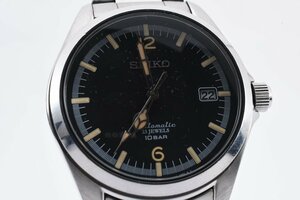 箱入り 稼働品 セイコー ラウンド デイト 裏スケ 4R35-02R0 メンズ 腕時計 SEIKO×TICTAC