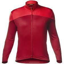 【新品】正規品 MAVIC Cosmic LS Jersey Rugular　Mサイズ / Red Dahlia Haute Red