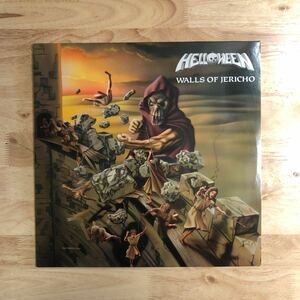 LP 美品 名曲の嵐独盤ファースト!! HELLOWEEN/WALLS OF JERICHO[GERMANYオリジナル:初年度