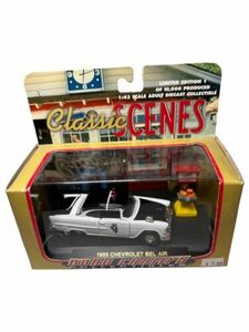 NEW SEALED ROAD CHAMPS 1/43 CLASSIC SCENES 1955 CHEVROLET BEL AIR POLICE CAR 海外 即決