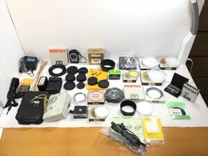 [K-2024]Nikon Kenko Canon PENTAXなど★カメラアクセサリー まとめ売り☆売り切り 1円スタート♪