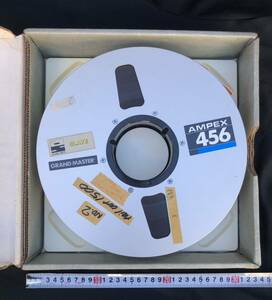 珍品 10号2インチ オープンリール AMPEX 456 GRAND MASTER 藤谷美紀/君の名前・恋を待ちながら/スタジオマスターテープ! 録音済 現状渡し