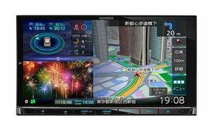 【展示処分品】ケンウッド Kenwood　HDV-M807HD 地上デジタルTVチューナー/Bluetooth内蔵 DVD/USB/SD AVナビゲーションシステム