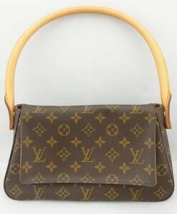 【エントルピー鑑定書付】 LOUIS VUITTON ルイヴィトン モノグラム ミニルーピング M51147 ワンショルダー